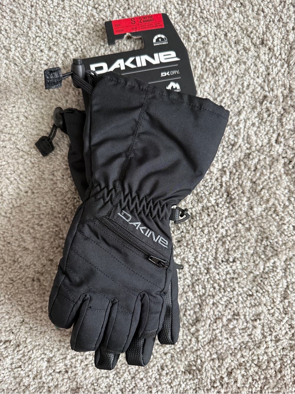 Dakine Black Tracker Waterproof Gloves